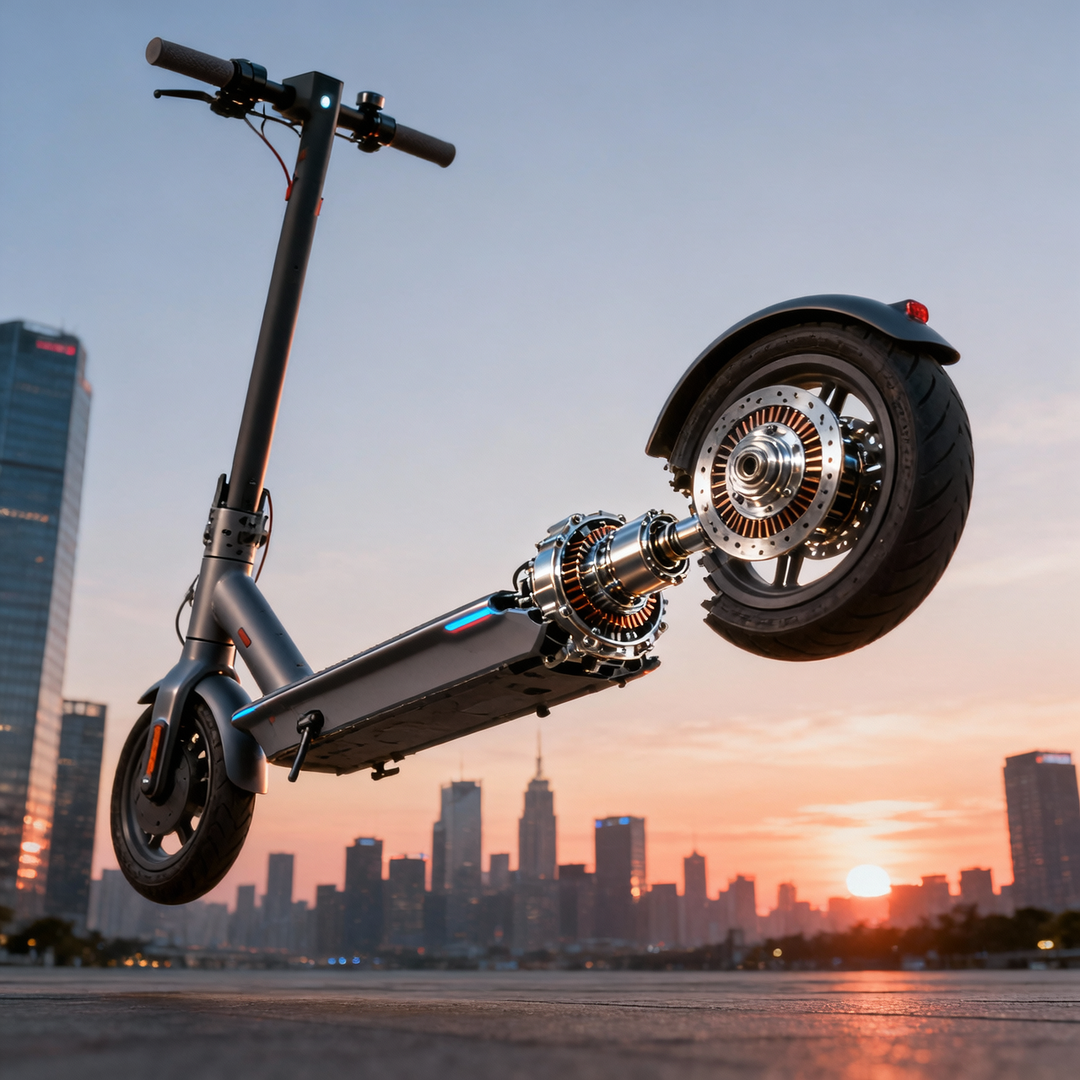 From Brushed to Brushless: The Quiet Revolution That Powered the Modern E-Scooter