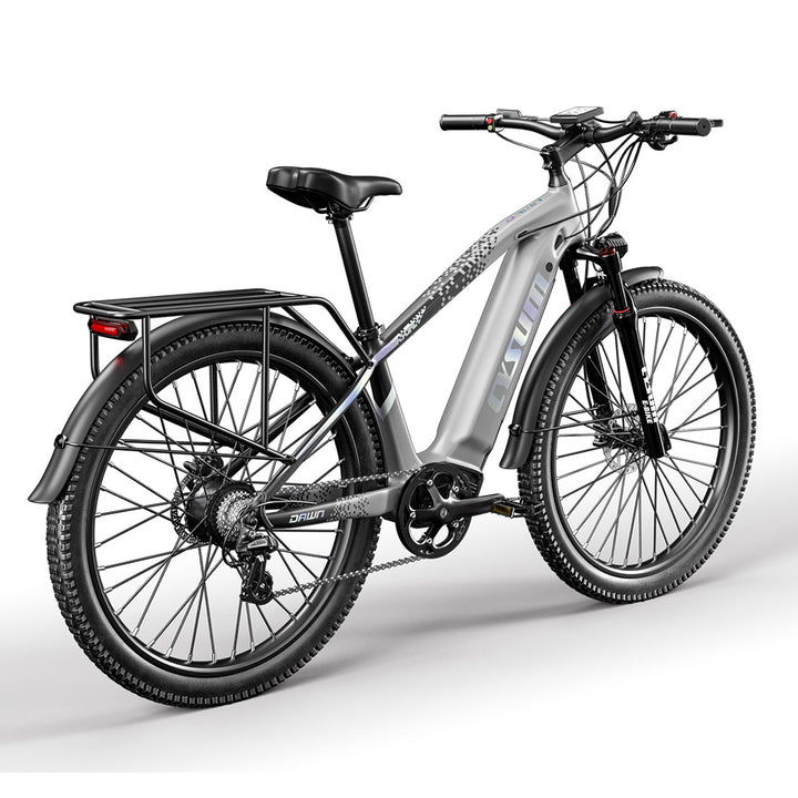 CYSUM Speedy Electric Mountain Bike 27.5''/ 29''Wheel, 48V 14Ah Removable Battery, 7-Speed, LCD Display