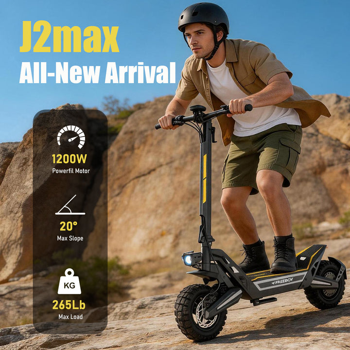 FREEBOY   J2   MAX   Electric   Scooter