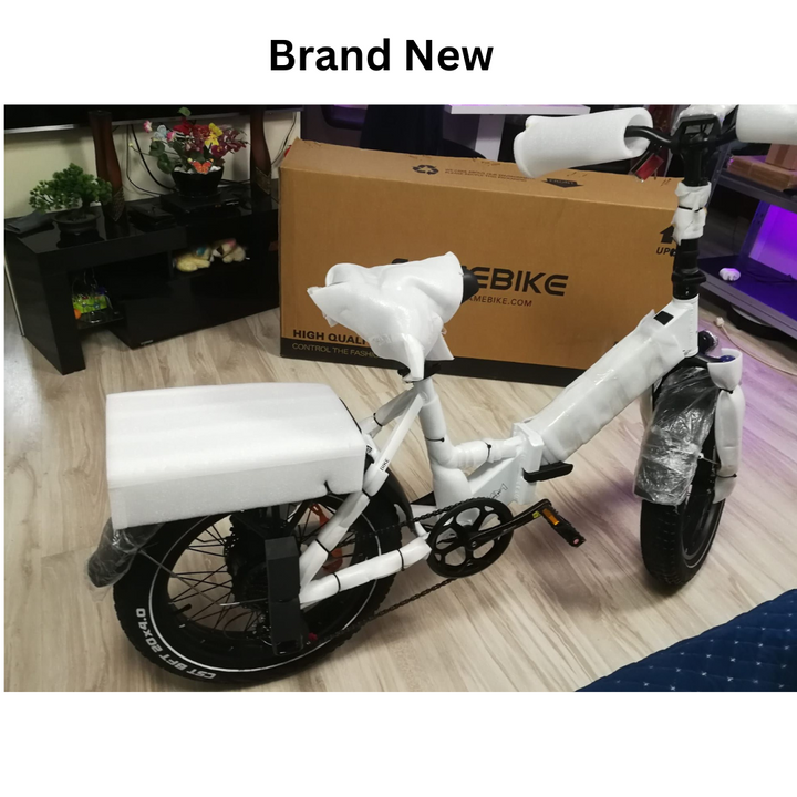 SAMEBIKE LOTDM200-II-WHITE ELECTRIC BIKE (REFURISHED)
