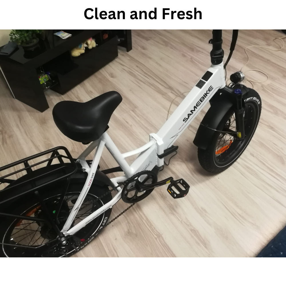 SAMEBIKE LOTDM200-II-WHITE ELECTRIC BIKE (REFURISHED)