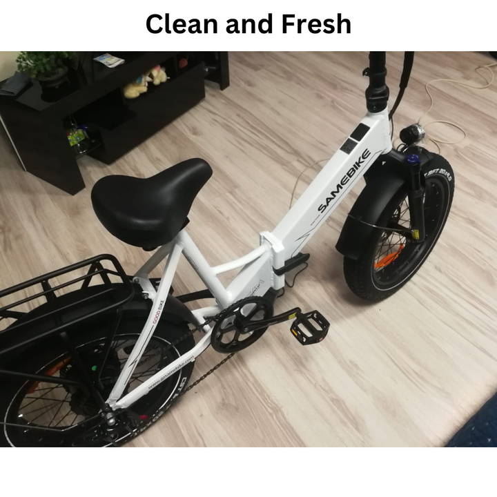 SAMEBIKE LOTDM200-II-WHITE ELECTRIC BIKE (REFURISHED)
