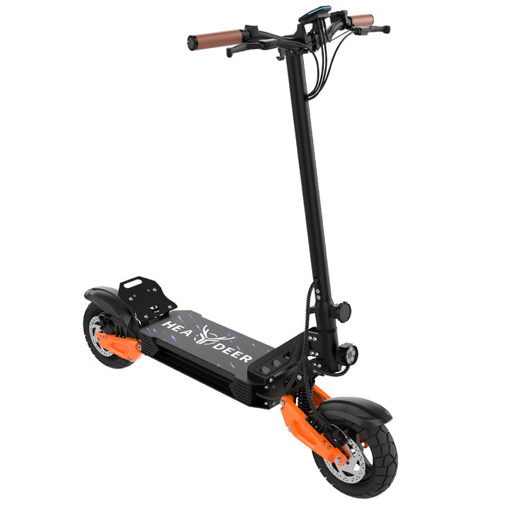 HEADEER H67 Electric Scooter 800W, 48V 15.6Ah/25Ah, 11" Off-Road Tires, 50 km/h, Dual Suspension