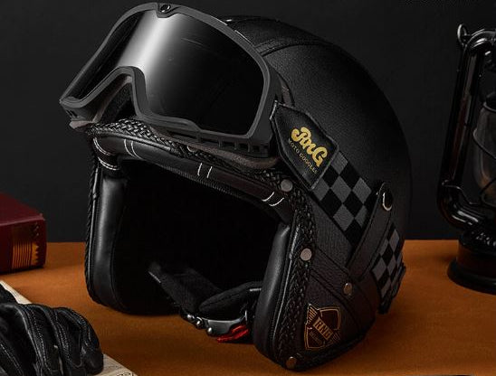 3C Certified Vintage Motorcycle Helmet