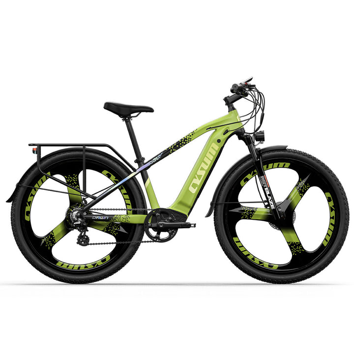 CYSUM Speedy Electric Mountain Bike 27.5''/ 29''Wheel, 48V 14Ah Removable Battery, 7-Speed, LCD Display