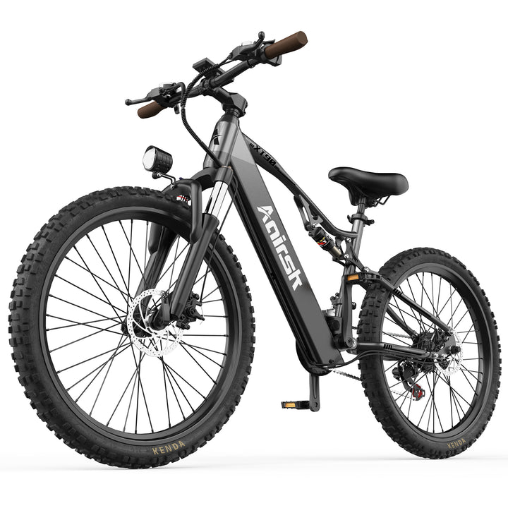 Aairsk XT90 26″Electric Bike with Full Suspension Peek 1500W Motor