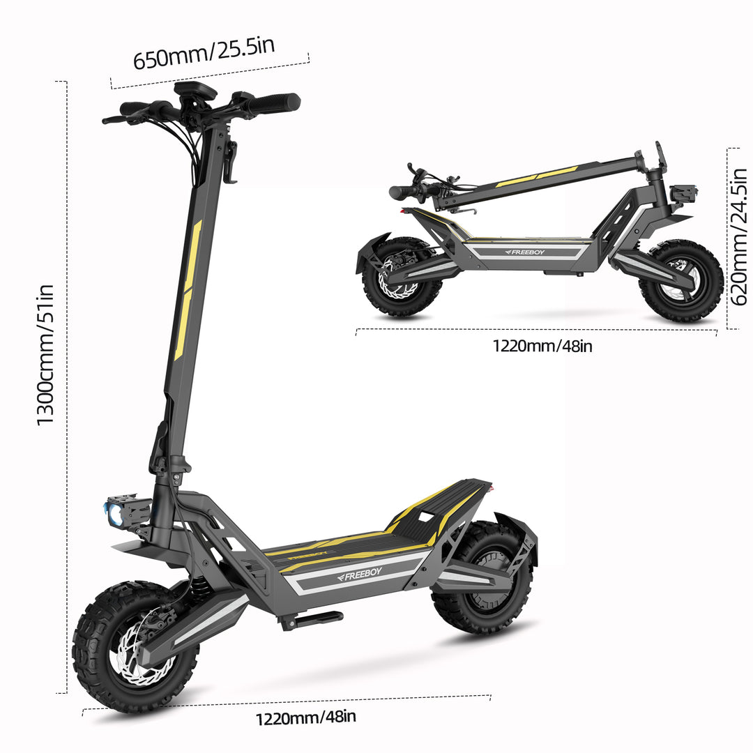 FREEBOY   J2   MAX   Electric   Scooter