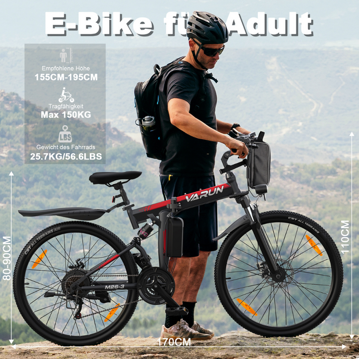 VARUN M26-3 Electric Bike